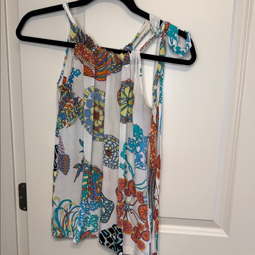 Banana Republic Multicolor Abstract Blouse
